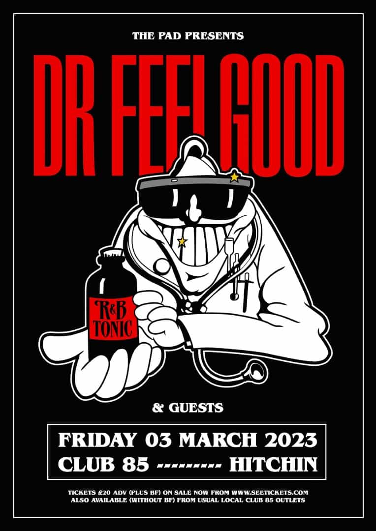 Dr Feelgood gig poster